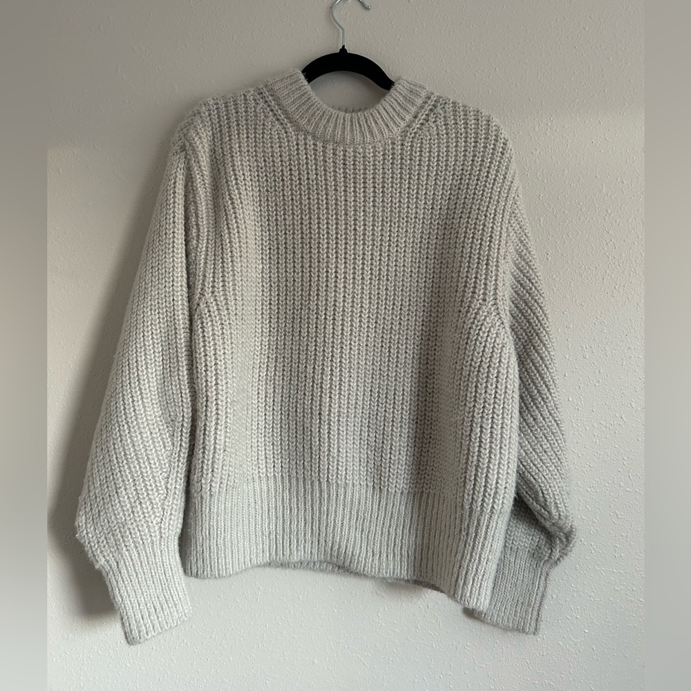 Grey crew sweater - H&M